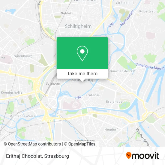 Erithaj Chocolat map