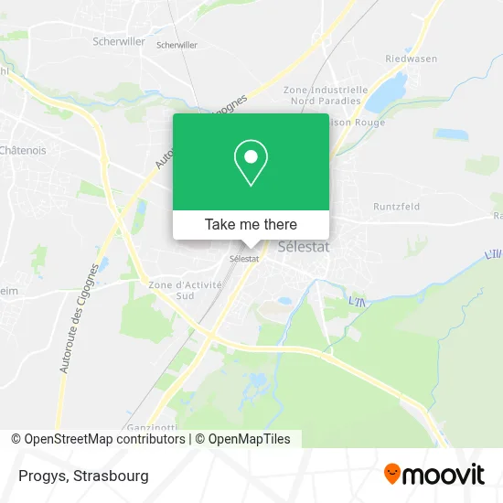 Progys map