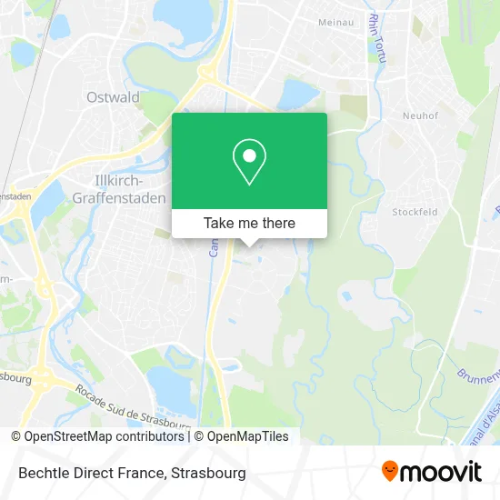 Bechtle Direct France map