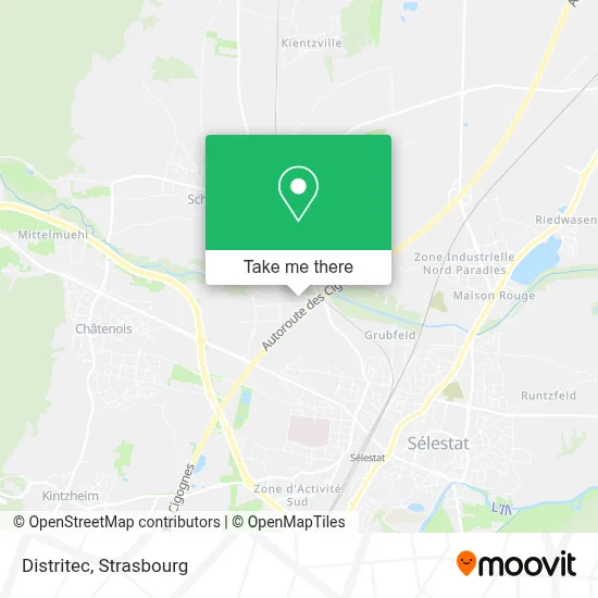 Distritec map