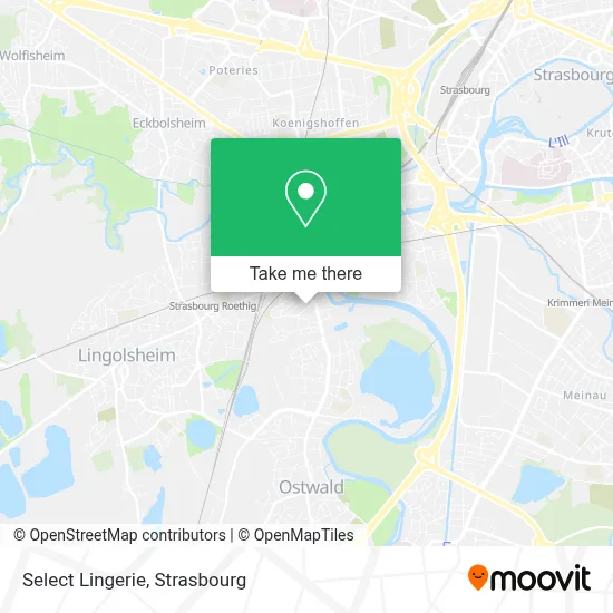 Select Lingerie map