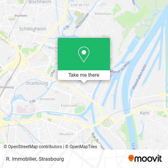 R. Immobilier map