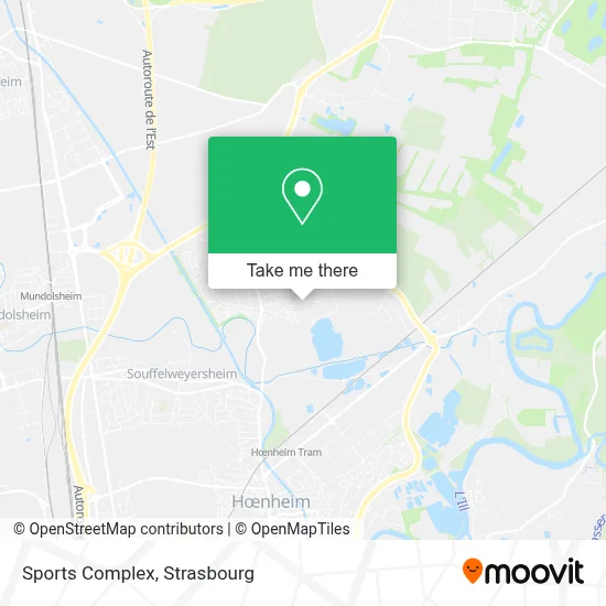 Complexe Sportif map