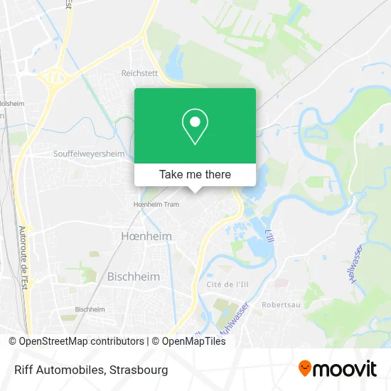 Riff Automobiles map