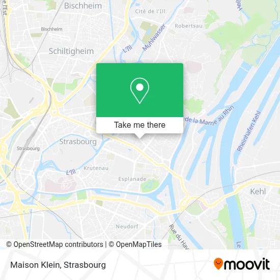 Maison Klein map