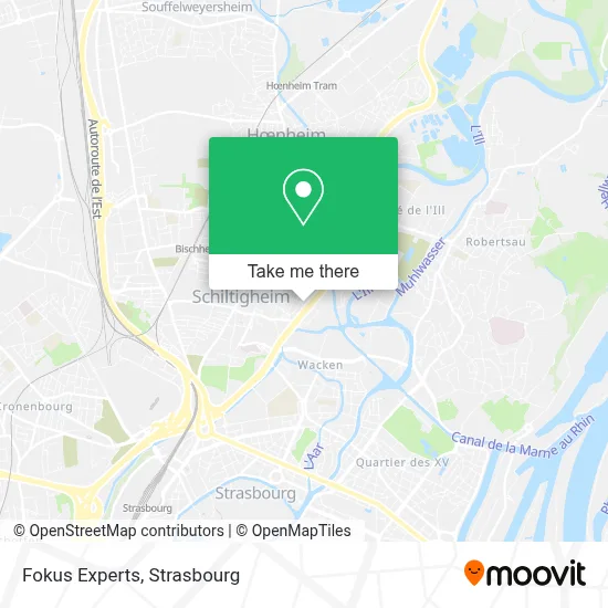 Fokus Experts map