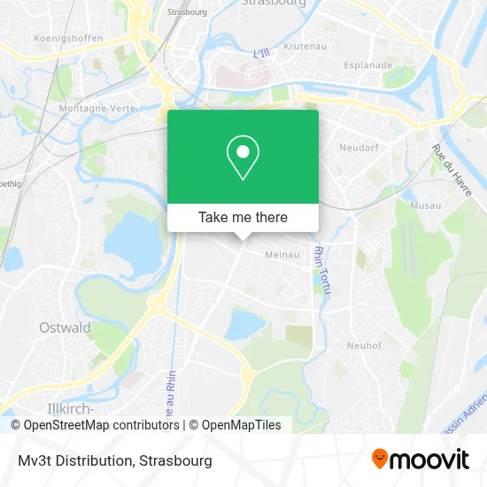 Mv3t Distribution map