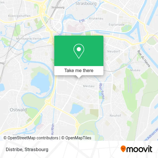 Distribe map