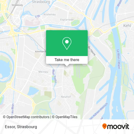 Essor map