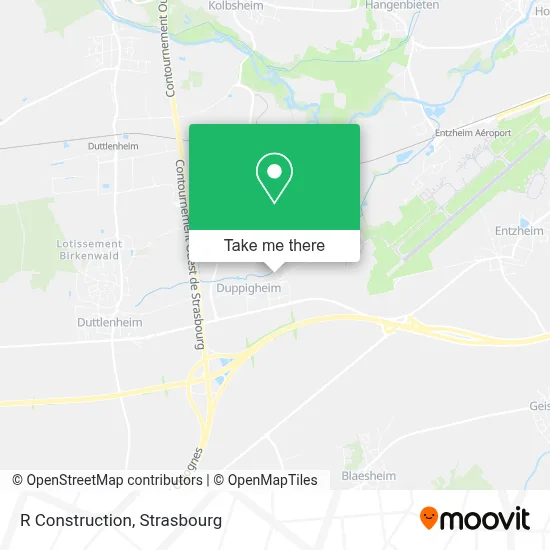 R Construction map