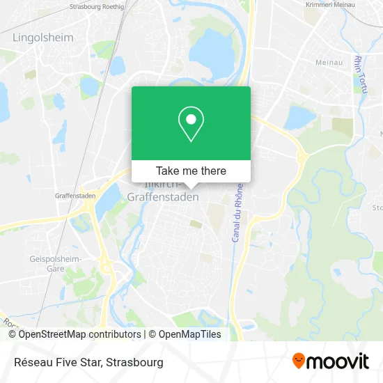 Réseau Five Star map