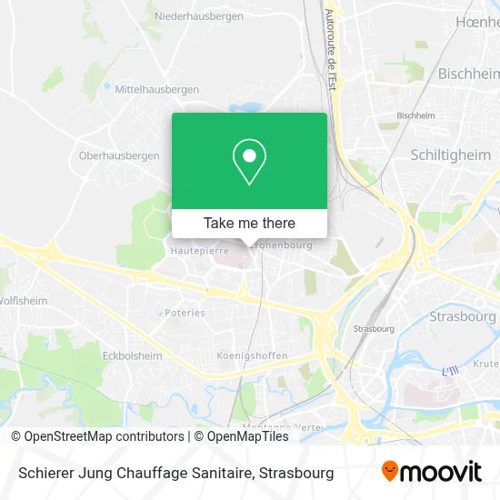 Schierer Jung Chauffage Sanitaire map