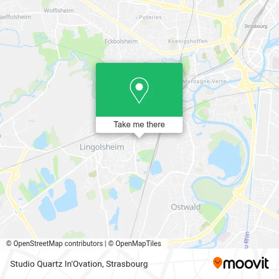 Studio Quartz In'Ovation map