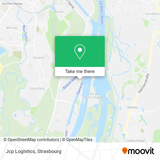 Jcp Logistics map