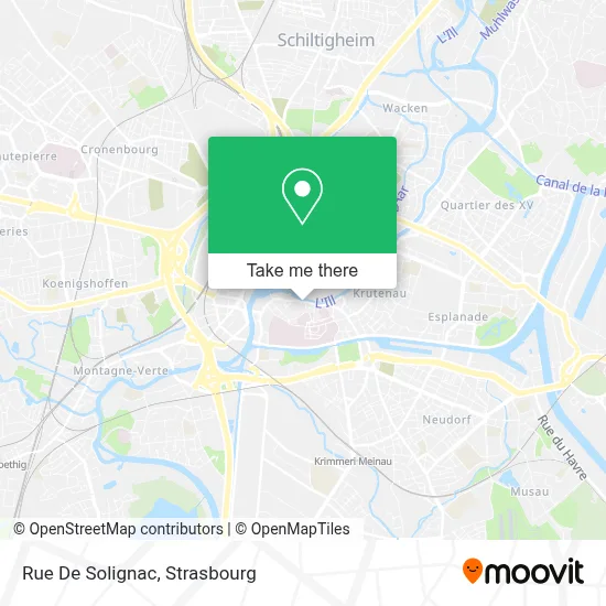 Rue De Solignac map