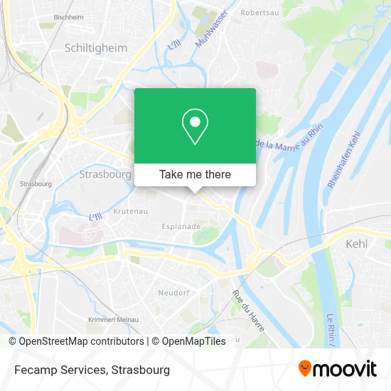 Fecamp Services map