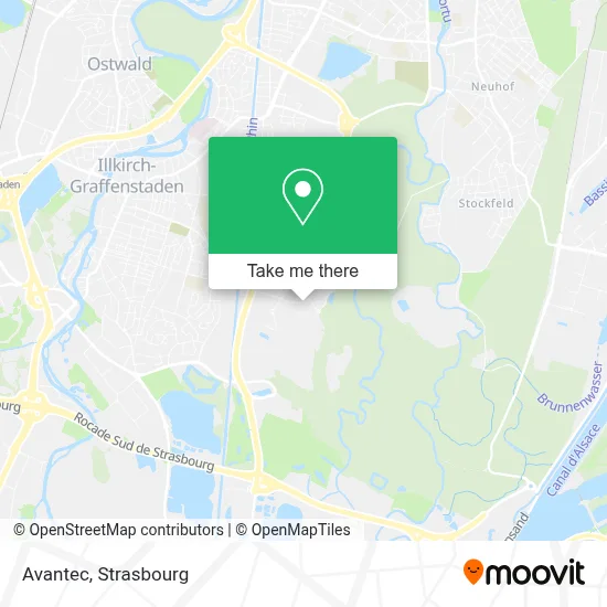 Avantec map