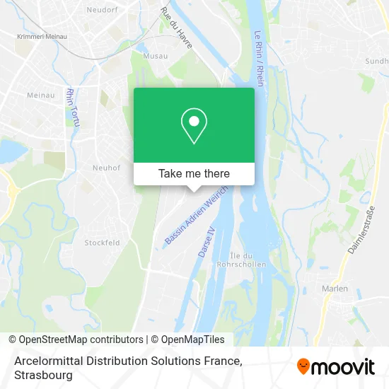 Arcelormittal Distribution Solutions France map