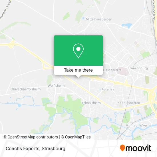 Coachs Experts map