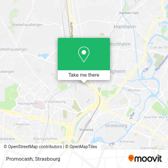 Promocash map