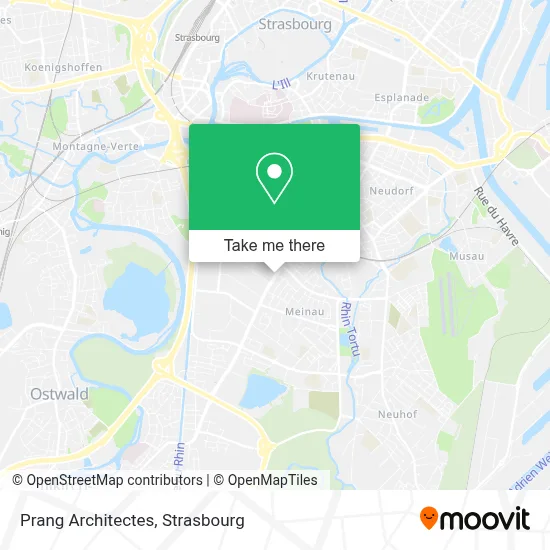 Prang Architectes map