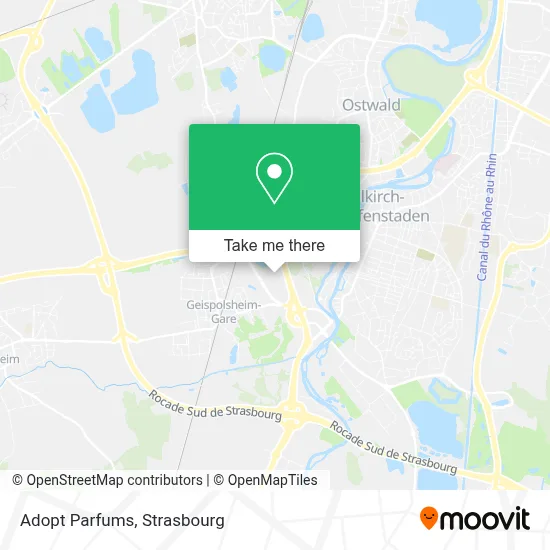 Adopt Parfums map