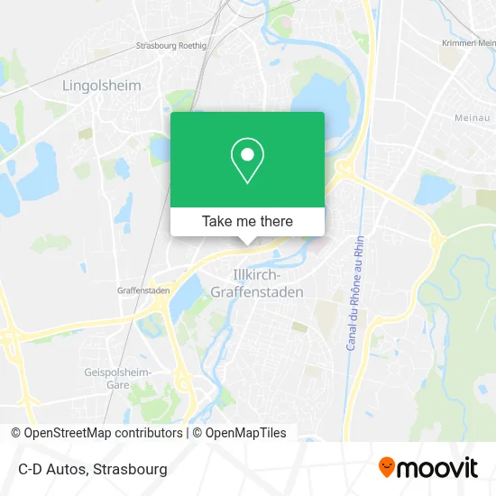 C-D Autos map