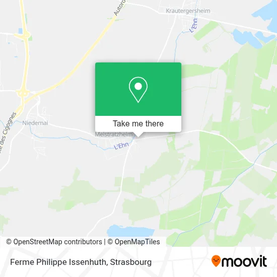 Ferme Philippe Issenhuth map