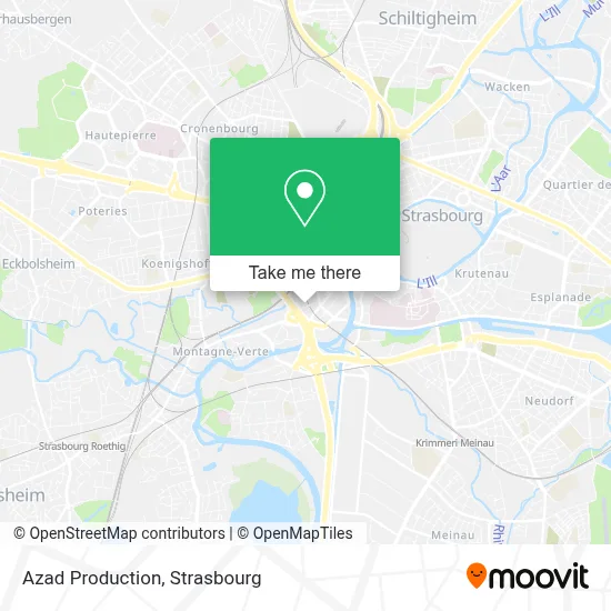Azad Production map