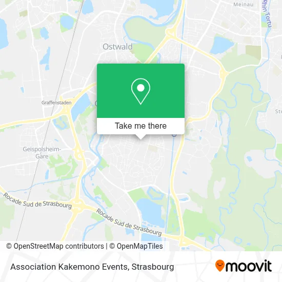 Association Kakemono Events map
