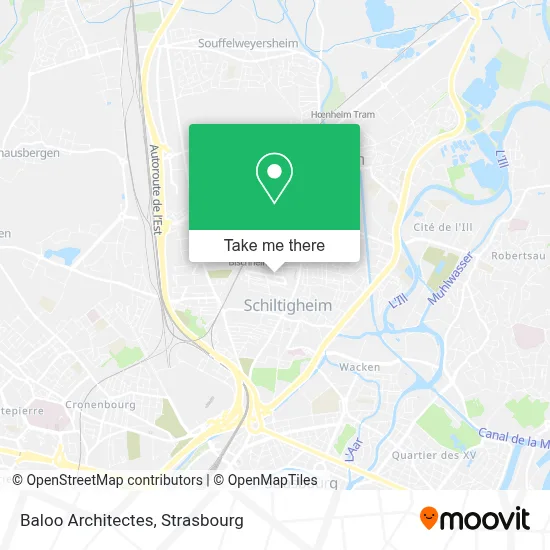 Baloo Architectes map
