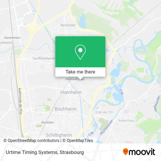Urtime Timing Systems map