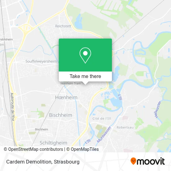 Cardem Demolition map