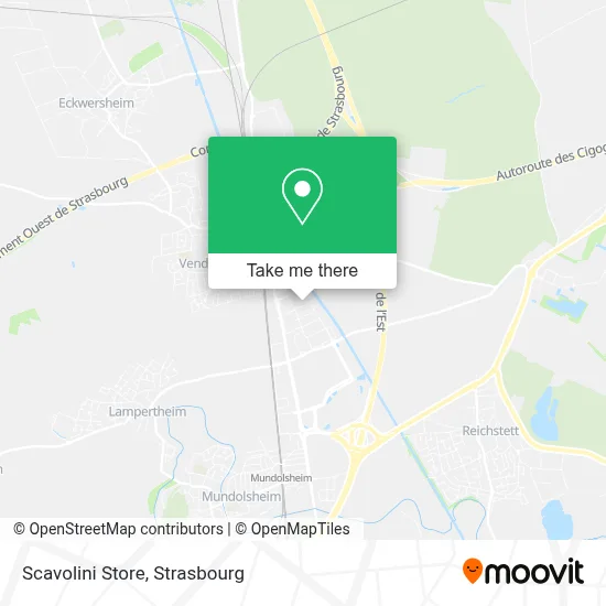 Scavolini Store map