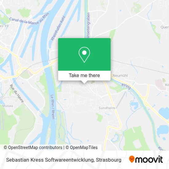 Sebastian Kress Softwareentwicklung map