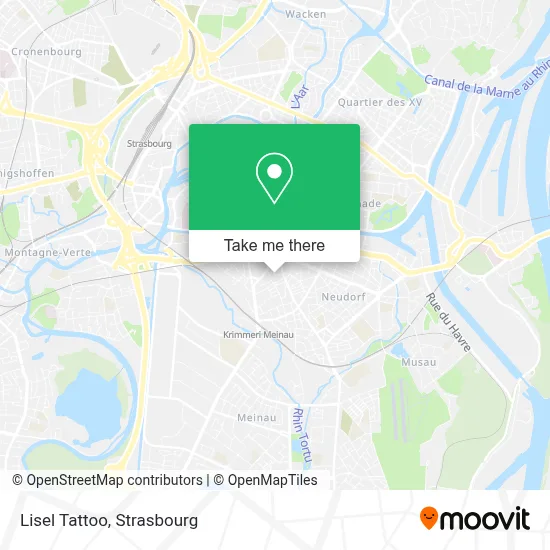 Lisel Tattoo map
