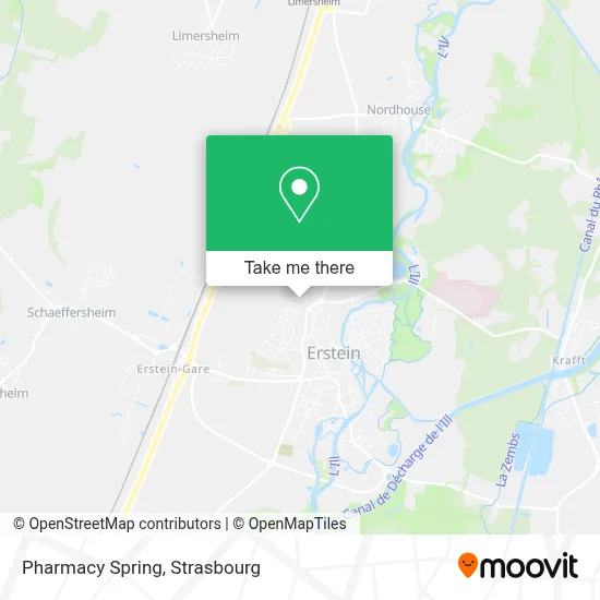 Pharmacy Spring map