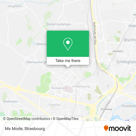 Ms Mode map