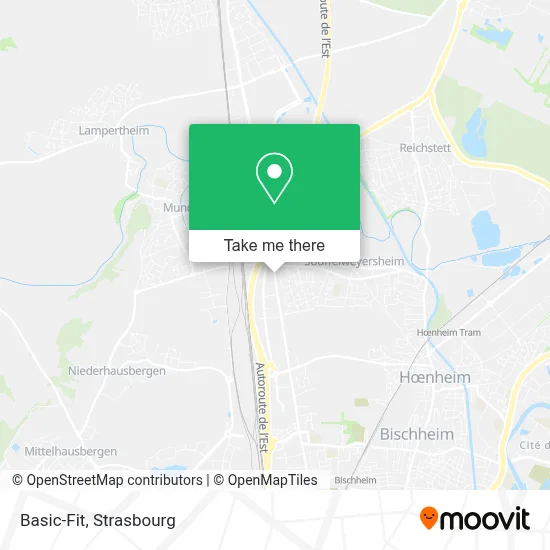 Basic-Fit map