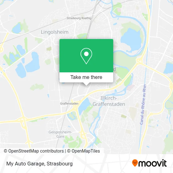 My Auto Garage map