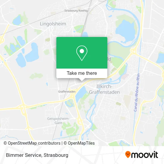 Bimmer Service map