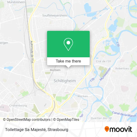 Toílettage Sa Majesté map