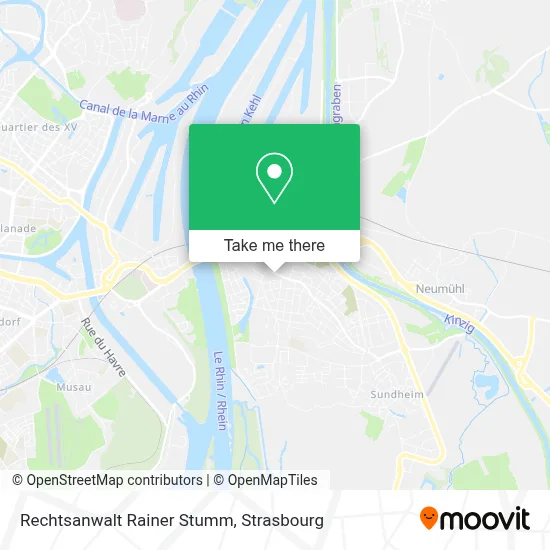 Rechtsanwalt Rainer Stumm map