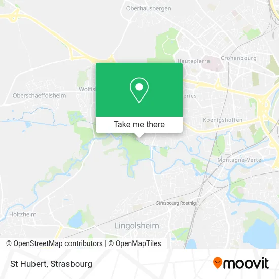 St Hubert map