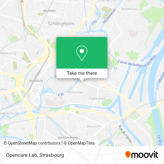 Opencare Lab map