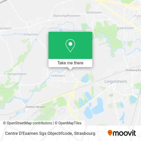 Centre D'Examen Sgs Objectifcode map