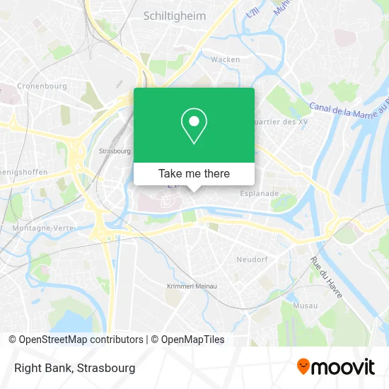 Mapa Rive Droite