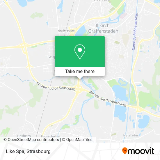 Like Spa map