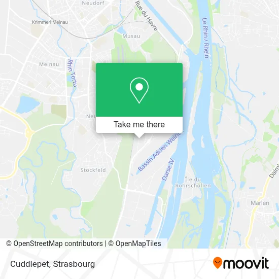 Cuddlepet map