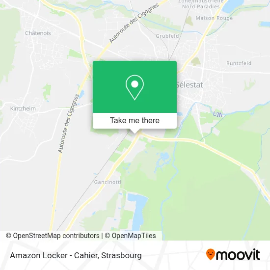 Amazon Locker - Cahier map